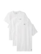 S/S Crew Neck 3Pk Calvin Klein White