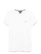 Core Stretch Slim C-Neck Tee Tommy Hilfiger White