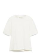 Mschelmira Puff Tee MSCH Copenhagen White