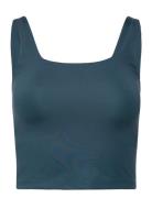 Tommy Square Tank Girlfriend Collective Blue
