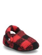 Classicbuffcheckcozzzyslippert Crocs Red