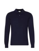 Ls 100% Merino Polo 14Gg Calvin Klein Navy