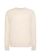 Ls Classic Cashmere Crewneck 12G Calvin Klein Cream