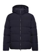Down Hooded Puffer Jkt Tommy Hilfiger Navy