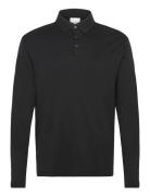 Ls Supima Cotton Solid Polo Calvin Klein Black
