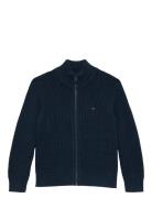 Half Cardigan Full Zip Sweater Tommy Hilfiger Navy