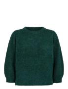 Nusuri Brushed Ss Pullover Nümph Green