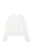 Cut-Out T-Shirt Mango White
