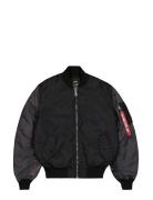 Ma-1 Camo Back Embroidery Alpha Industries Black