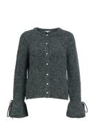 Objsalika L/S Re Knit Cardigan 142 Object Grey