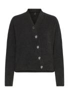 Vmpenny Ls V-Neck Top Jrs Ga Vero Moda Grey