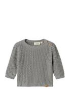 Nbmkanto Ls Knit Lil Lil'Atelier Grey
