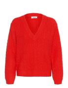 Slvespera Pullover Soaked In Luxury Red