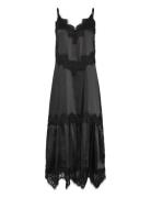 Dress With Lace Detail Coster Copenhagen Black