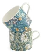 Morris & Co Mug Seaweed & Pimpernel 2-P Morris & Co Patterned