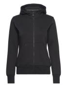 W Gale Logo Zip Hood Sail Racing Black
