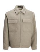 Jprccrussel Wool Blend Jacket Sn Jack & J S Beige