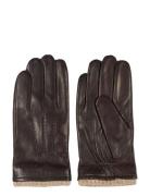 Leather Gloves Ted Howard London Brown