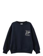 Elisy Sweatshirt Sofie Schnoor Young Navy