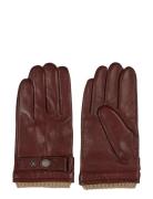 Leather Gloves Smith Howard London Brown