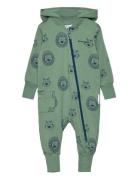 College Jumpsuit Green Tiger Geggamoja Green