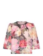 Organza Top By Ti Mo Patterned