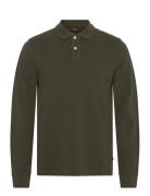 Camden Ls Polo Shirt Morris Khaki