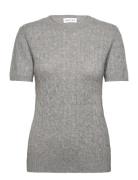 T-Shirt Cable Davida Cashmere Grey