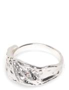 Sol Organic Shaped Crystal Ring Silver-Plated Pilgrim Silver