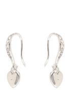 Dixie Heart Earrings Silver-Plated Pilgrim Silver