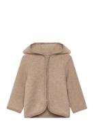 Jacket Ears Wool Fleece Huttelihut Beige