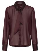 Gzlynne Shirt Gestuz Burgundy