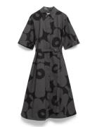 Popliini Unikko Marimekko Black