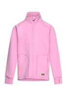 Fleece Jacket - Brushed Inside Color Kids Pink