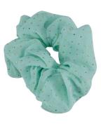 Everneed Scrunchie Mint med Guld Dots (U)