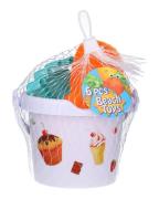 Excellent Houseware Sand Toys 6 pcs. Dessert Theme