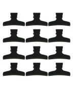 Sibel Croco Hårklemmer 8cm - Ref. P000476   12 stk.