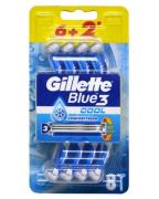 Gillette Blue 3 Cool   8 stk.