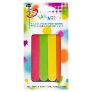 Npw Nail Art Files - Neon Emery Boards