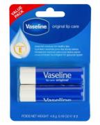 Vaseline Original Lip Care 4 g 2 stk.
