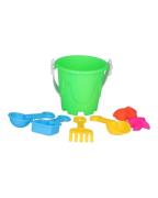 Excellent Houseware Mini Strandsæt 7 stk Grøn