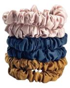 Yuaia 6-pak Soft Satin Scrunchies Small Inka   6 stk.