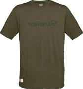 Norrøna Men's Svalbard Wool T- Shirt Olive Night/Rosin