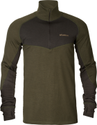 Men's Base Warm Baselayer Shirt Willow green/Shadow brown