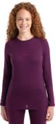 Women's Zoneknit 200 Long Sleeve Crewe Nightshade/Electronpnk/Cb