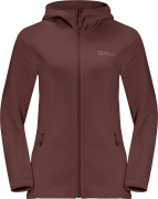 Women's Baiselberg Hooded Full Zip Dark Maroon