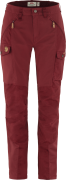 Women's Nikka Trousers Curved Bordeaux Red