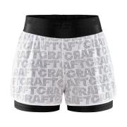 Women's Core Charge Logo Shorts Black/White