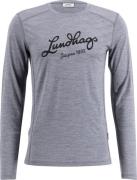 Lundhags Men's Fulu Merino Longsleeve T-Shirt Grey Melange