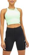 New Balance Women's Q Speed Bra Top Vibrant Spring Glo